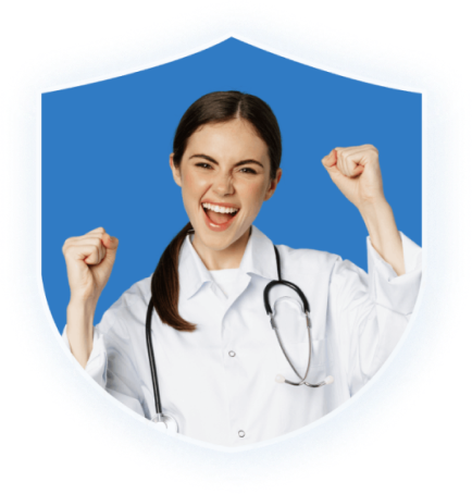 Nurse smiling